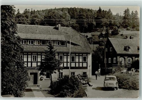 Waltersdorf Gasthaus Sonnebergbaude Auto