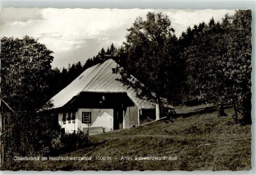 Oberbränd Altes Schwarzwaldhaus