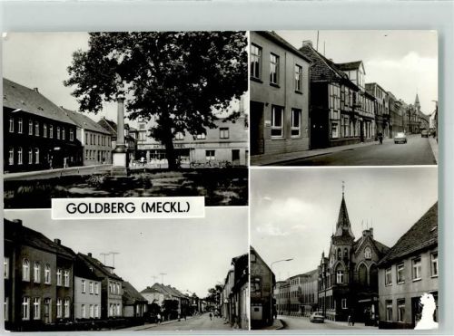 Goldberg Straße des Friedens Karl Marx Straße Oldtimer