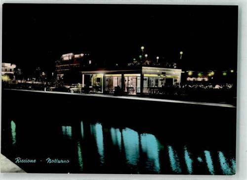 Riccione Nachtaufahme
