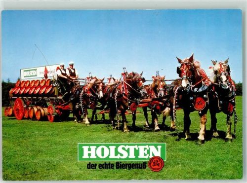 Holstein der echte Biergenuß Bierkutsche