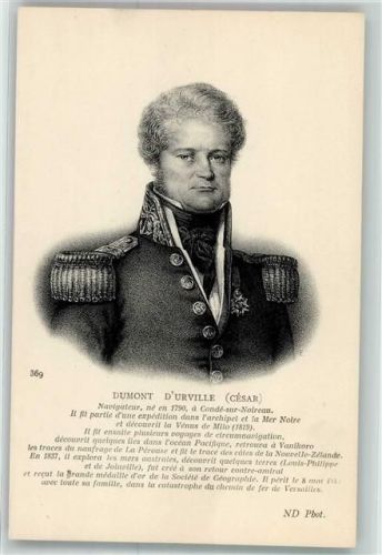 Dumont D Urville Collection ND Nr.369
