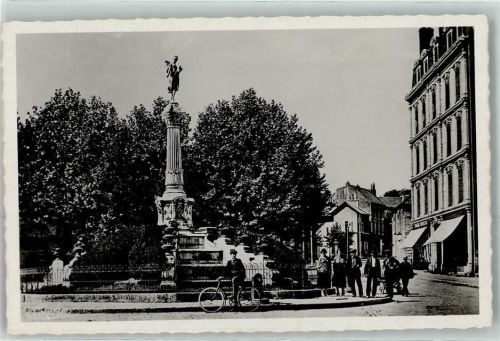 Besancon Fontaine Flore Fahrrad