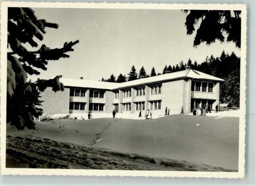 Le Chambon-sur-Lignon Winter le College Cevenol