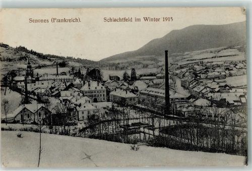 Senones 1915 Winter Schlachtfeld