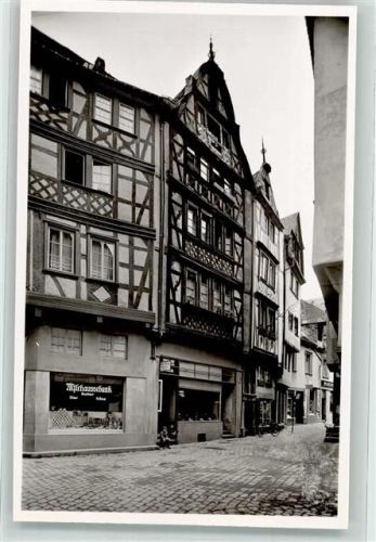 Bernkastel Fachwerkhäuser Fahrrad