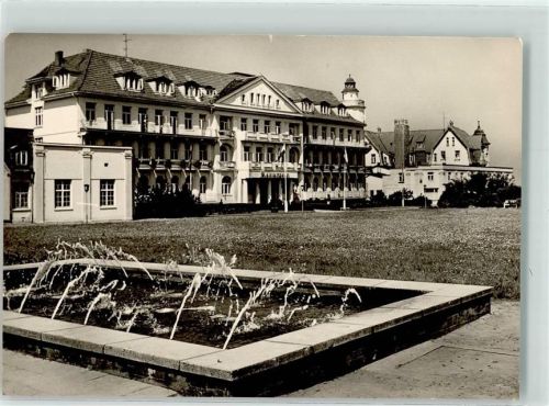 Kühlungsborn FDGB Erholungsheim Georgi Dimitroff Springbrunnen