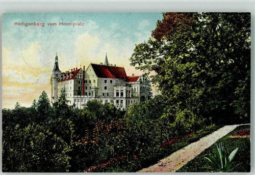 Heiligenberg 1910 vom Honniplatz Schloss