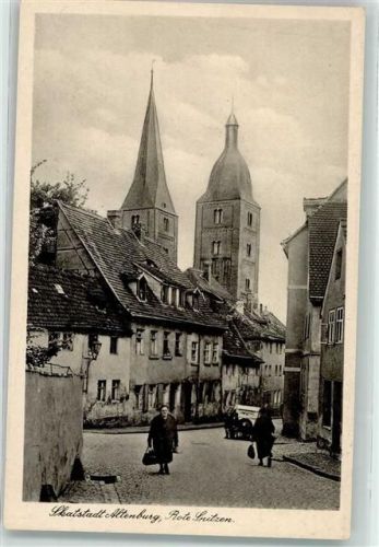 Altenburg Rote Spitzen Kirche