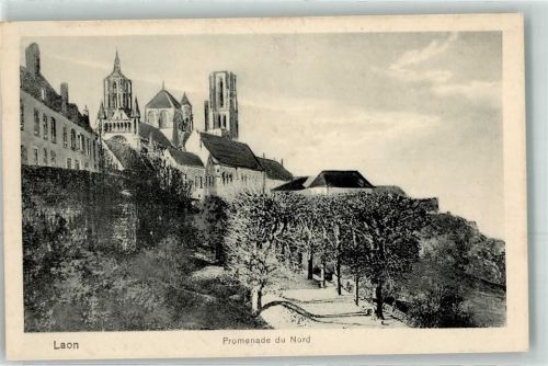 Laon 1915 Cathedrale Notre Dame