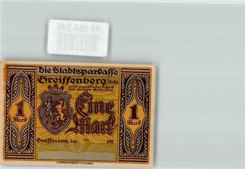Greiffenberg 1 Mark