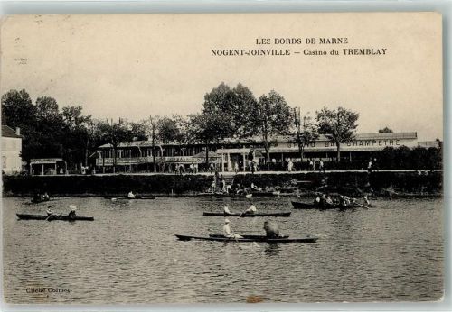 Joinville-le-Pont 1914 les Bords de Marne Casino du Tremblay Nogent sur Marne