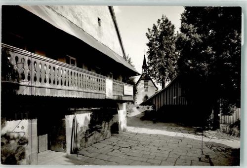 Zell Foto Original aus Archiv eines Ansichtskartenverlag Gasthaus Mühlstein Ort handschriftlich