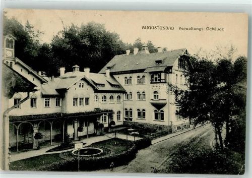 Liegau-Augustusbad 1911 Verwaltungsgebäude