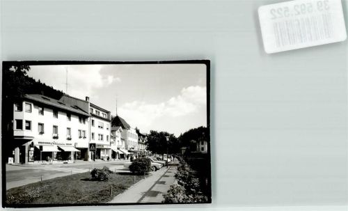 St. Blasien Hauptstraße Foto Original aus Archiv eines Ansichtskartenverlags Ort handschriftlich
