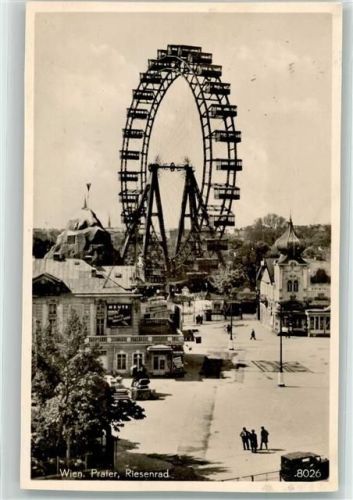 Wien Prater Riesenrad Oldtimer