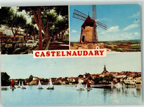 Castelnaudary Windmühle Hafen