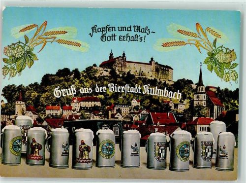 Kulmbach Burg Bierkrüge