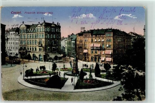 Cassel 1917 Friedrich Wilhelmplatz