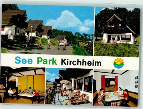 Kirchheim See Park Ferienhäuser Fahrrad Kinder Urlaub