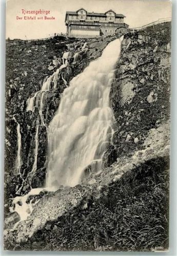 Spindleruv Mlyn 1907 Elbfall Baude