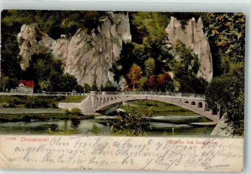 Inzigkofen 1906 Donautal Brücke