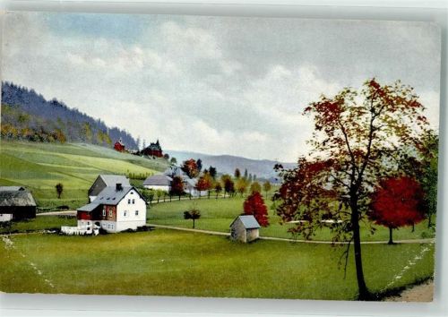 Rehefeld-Zaunhaus Blick auf Schloss Rehefeld Serie III.