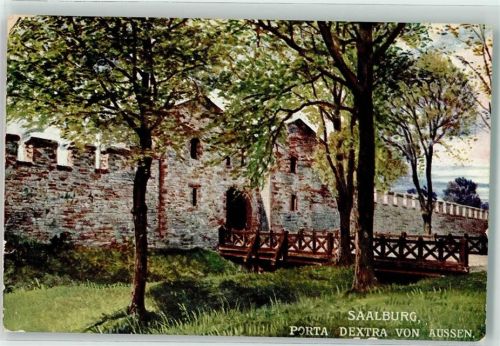 Bad Homburg 1917 Wiro Saalburg I. No. 1999 A Porta Dextra von Aussen