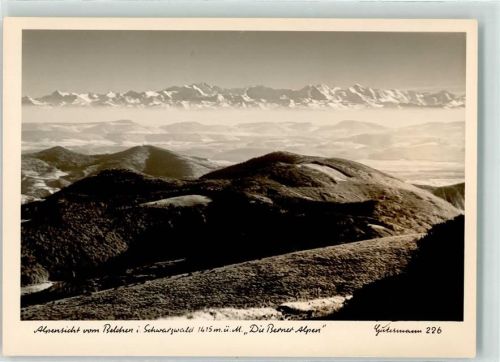 Belchen Die Berner Alpen Gutermann 226 Höchste Posthilfstelle Badens