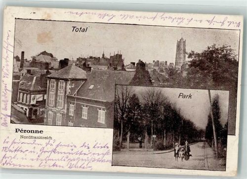 Peronne 1916 Feldpost WK I