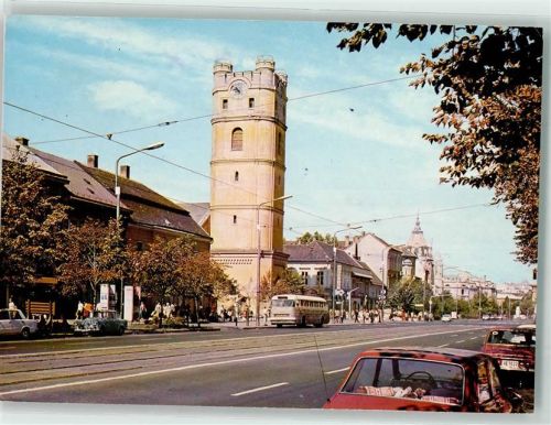 Debrecen Debreczin - Omnibus Auto Oldtimer Ref. Kirche