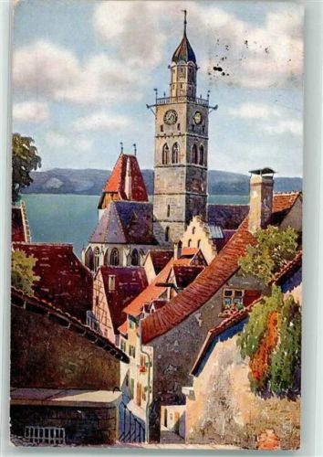 Überlingen 1935 Kirche St. Nikolaus