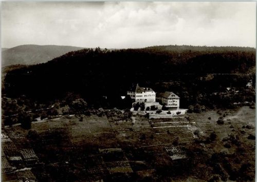 Unterjesingen Fliegeraufnahme vom Genesungsheim Schloss Roseck