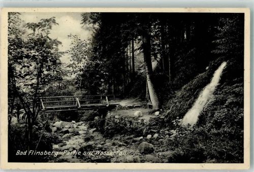 Bad Flinsberg 1933 Am Wasserfall