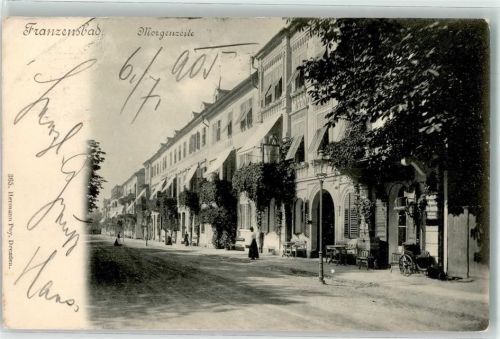 Frantiskovy Lazne 1905 Morgenzeile