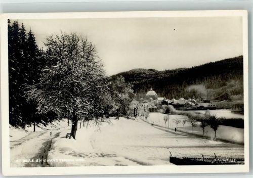 St. Blasien Hans Thoma Weg Winter