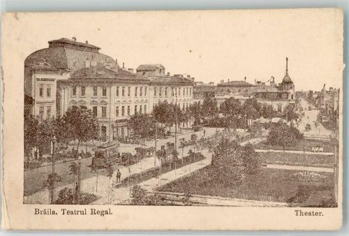 Braila Theater Straßenbahn