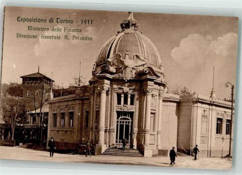 Torino 1911 Finanzminsterium Ausstellung 1911
