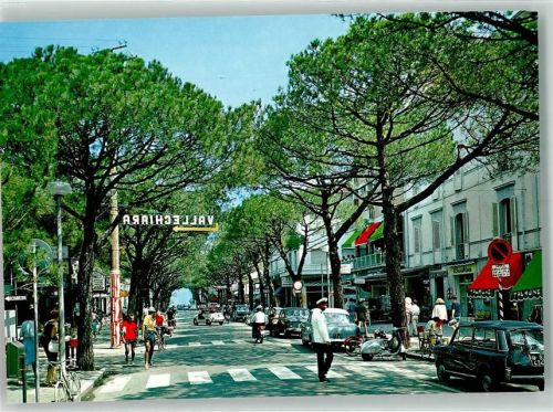 Riccione M.Ceccarini Allee Auto Motorroller Handlung