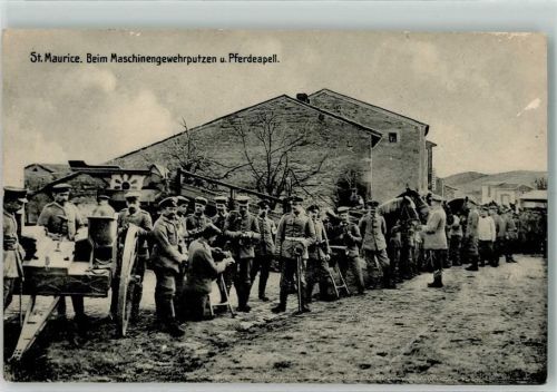 Saint-Maurice Uniform WK I Pferdeapell