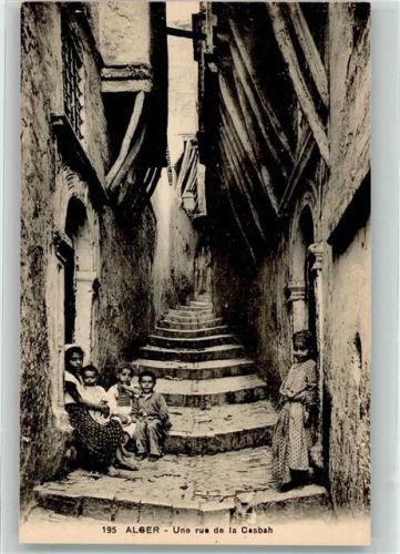 Alger Gasse rue de la Casbah