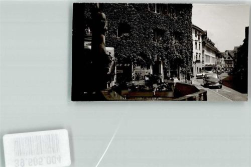 Tiengen Brunnen Opel Foto Original aus Archiv eines Ansichtskartenverlags