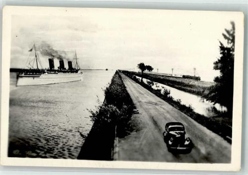 Kairo Dampfschiff Auto Oldtimer Ort lt. Verlag