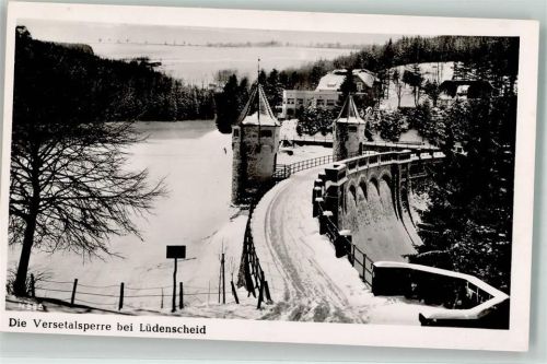 Lüdenscheid Winter die Versetalsperre