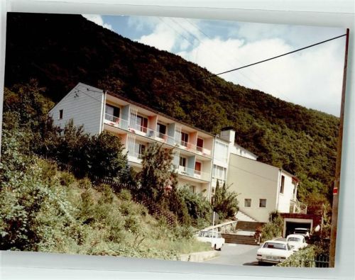 Bad Bertrich Foto Original aus Archiv eines Ansichtskartenverlags Sanatorium Dr. Schilke VW Käfer Mercedes Ort handschriftlich