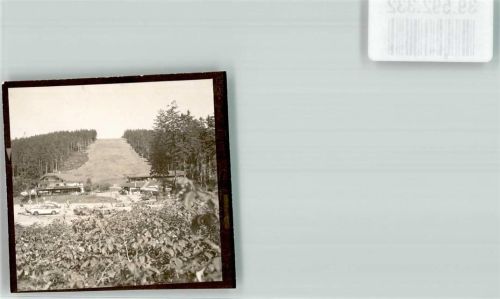 Hundseck Gasthaus mit Bühlertallift Foto Original aus Archiv eines Ansichtskartenverlags Ort handschriftlich