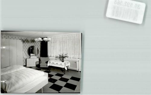 Schwarzbach Pension Langguth Gästezimmer Foto Original aus Archiv eines Ansichtskartenverlags Ort handschriftlich