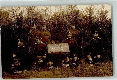 Lockstedt 1912 Foto Vahlendick Lager-Blüten 4/76 92zigste