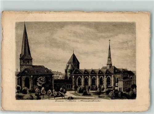 Essen 1907 Münsterkirche