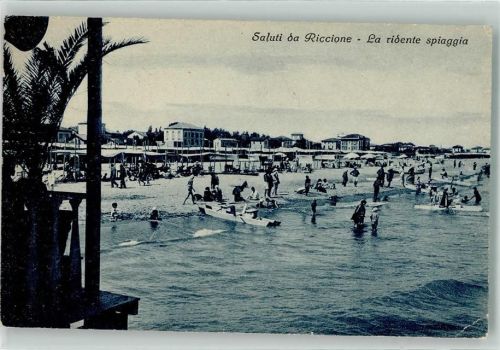 Riccione 1927 Schwimmbad Strand